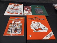 Lot of Vintage Baltimore Orioles Books Programs