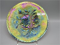 Imperial 9" Electric Purple Open Rose Plate