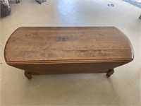 Maple drop leaf coffee table. Made by Ethan