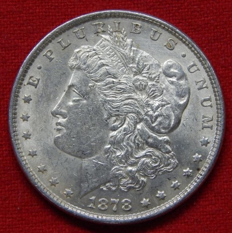 1878 Morgan Silver Dollar REV 1879