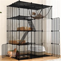 YITAHOME 4 Tier Cat Cage Large with Hammock Outdoo