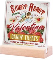 Vintage Cupid Valentines Day Table Sign