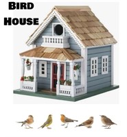 BIRD HOUSE $122 PLOW & HEARTH / DISTRESSED BOX