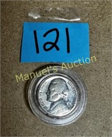 1943 -D- SILVER NICKEL