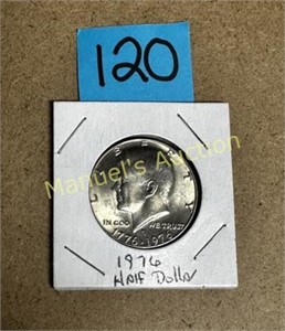 1976 BICENTENNIAL HALF DOLLAR