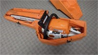 STIHL FARM BOS M5271 CHAINSAW & CASE, RUNS