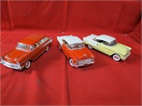 (3)Diecast cars. Chevrolet & others.