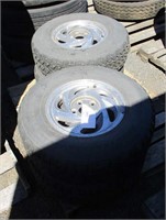 (4) P235/75R16 Tires on 5-Hole Aluminum Rims