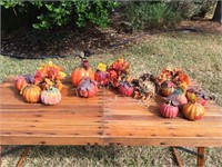 Artificial Punkin Decor