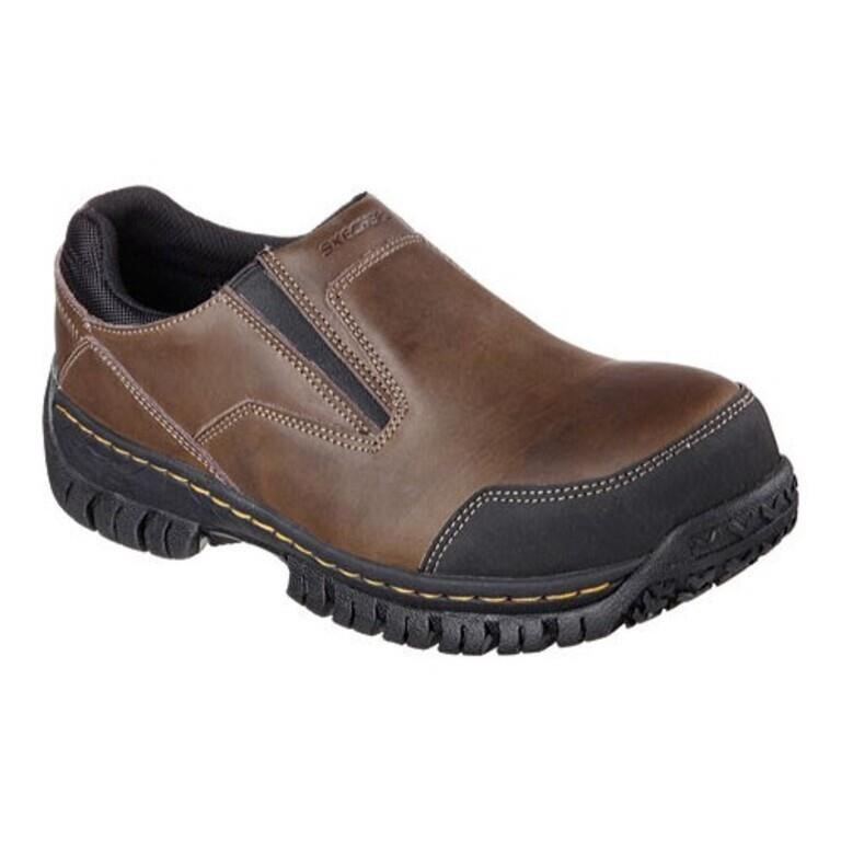 Skechers Work Men S Hartan Double Gore Steel Toe