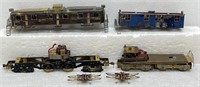 Two postwar Brass Electric 4-4-4 0-4-4-0 locomotiv