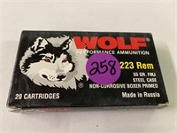 Wolf 223 Rem