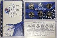 2000 Clad Proof Quarters