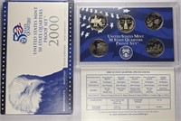 2000 Clad Proof Quarters