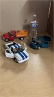 3pc Diecast 1 24th Scale Pickup Trucks