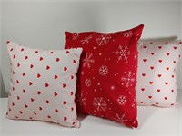 Red Accent Pillows