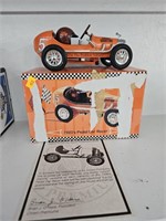 Diecast peddle car bank