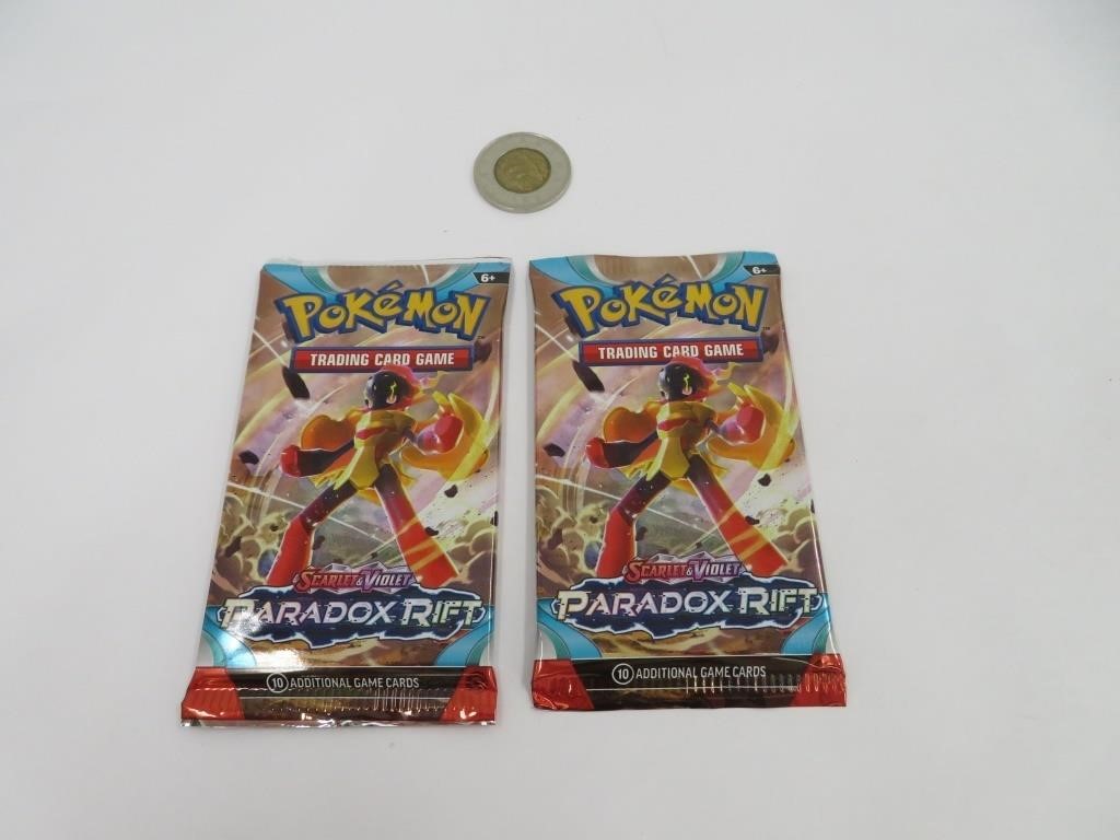 2 pack neufs de cartes Pokémon