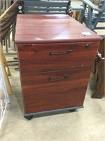 Two drawer file cabinet.  Shipping not available