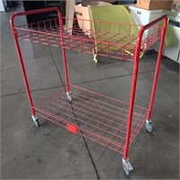 Mobile Metal Wire Cart