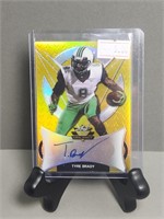 LEAF 2019 TYRE BRADY AUTOGRAPHED CARD