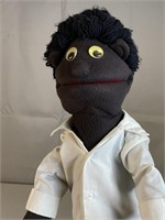 Brown Skin & Hair Hand Puppet