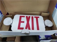 New LED Emergency Exit Sign With Battery Backup