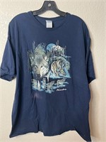 Alaska Wolves Souvenir Travel Shirt