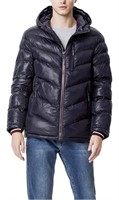 TOMMY HILFIGER MENS HOODED PUFFER JACKET SIZE