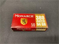 Monarch 380 Auto.  Qty 50