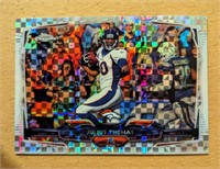 2014 Topps Chrome Julius Thomas Sparkly Card #12