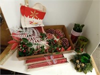Holiday Candles, Stockings, Pinecones & More