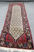 Hand-Knotted Hall Runner