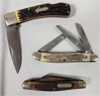 Uncle Henry Single & 3-Blade Pocket Knives