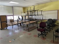 School Surplus Room - Office Chairs, Tables