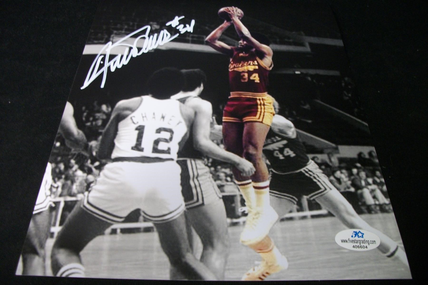 Austin Carr Signed 8x10 Photo FSG Witnessed