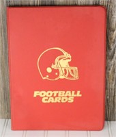 Football Card Folder w/Players Wives Cards