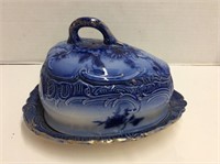 Blue and White China Cheese Dish