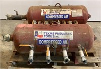 (2) Texas Pneumatic Spider Tanks