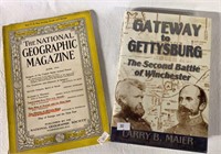 GETTYSBURG NATIONAL GEOGRAPHIC BOOK LOT