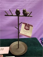 Brand New Bird Jewelry Tree & Gallery Trinket Box