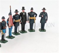 (9 PC) LEAD SOLDIERS, PHOTOGRAPHER