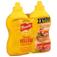 French's Value Twin Pack Classic Yellow Mustard