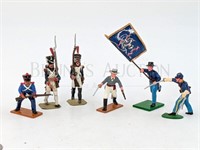 (8 PC) LEAD SOLDIERS, AMERICAN