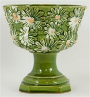 * Vintage 1960's Relpo Ceramic Green Floral