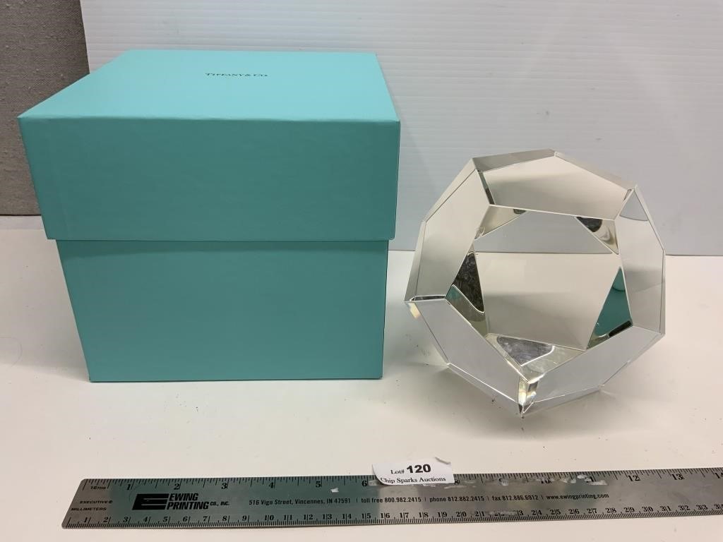 Tiffany & Co. "Chipped" Large Crystal Geometric