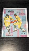 1961 Green Bay Packers vs Forty Niners Football