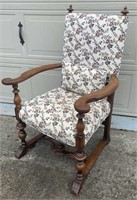 NICE FLORAL EARLY SIDECHAIR-BEAUTIFUL