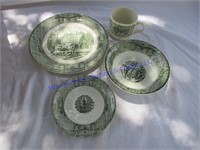 CURVIER & IVES DISHES