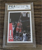 Graded (gem mint 10) Michael Jordan Card